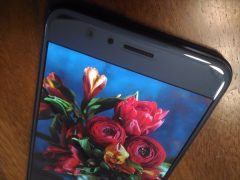 honor8フィルム購入レビュー2枚目、PDA工房のフィルムは透明度バツグン！
